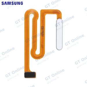 Lecteur Empreinte Original Samsung Galaxy M22 M225 GH96-14541B Blanc