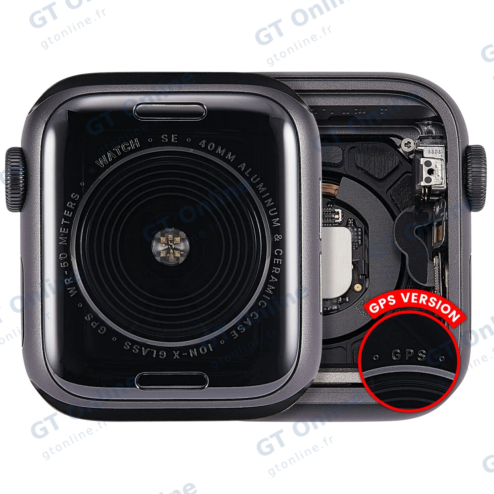 Châssis pour Apple Watch Series SE 1st (40MM) (origine d'occasion — grade A, version GPS, Aluminum / Space Black)