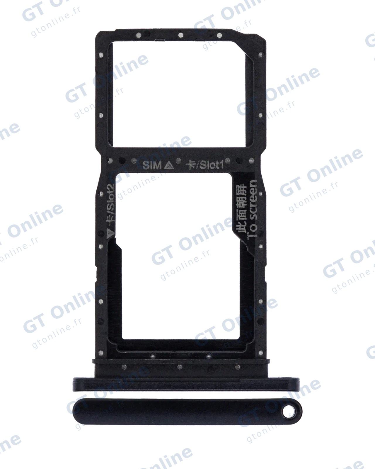 Tiroir SIM pour Huawei Y9S (noir minuit)