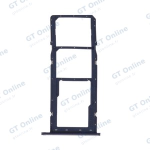 Tiroir Sim Premium Samsung Galaxy A20 A205 Noir
