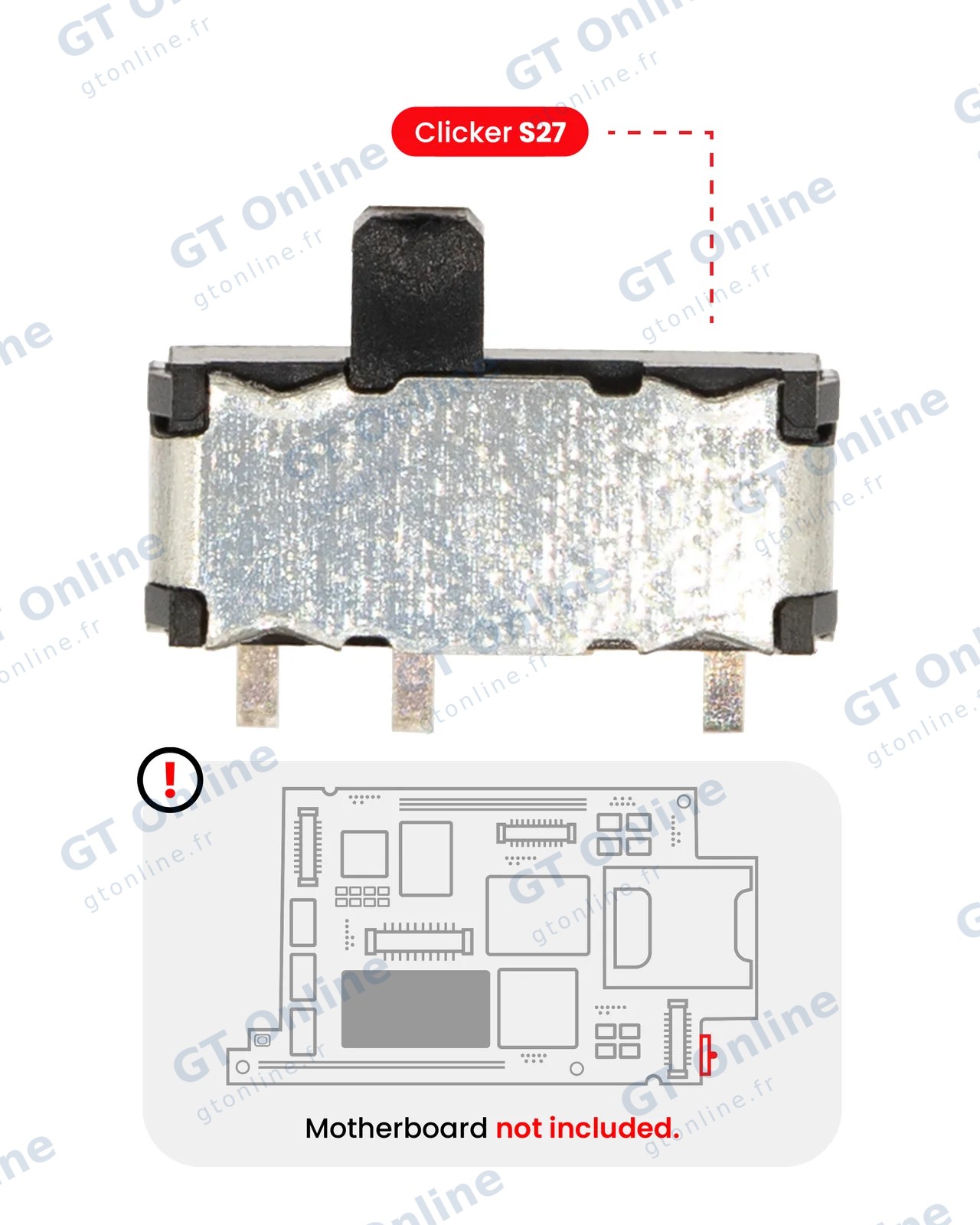 Pièce à microsouder pour Clicker S27