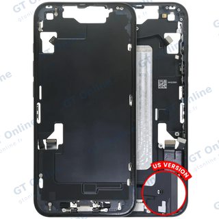 Châssis pour Apple iPhone 16e / 17e (version US, origine d'occasion — grade B, noir)