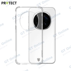 Coque Silicone Renforcée PROTECT pour Honor Magic 7 Pro Transparent