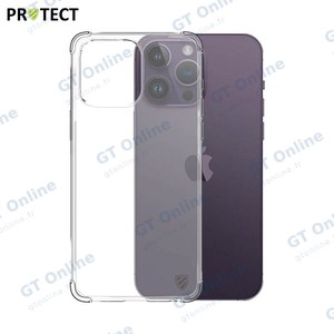 Pack de 10 Coques Silicone Renforcée PROTECT pour Apple iPhone 14 Pro Max Bulk Transparent