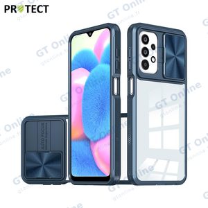 Coque de Protection IE027 PROTECT pour Samsung Galaxy A23 5G A236/Galaxy A23 4G A235 Bleu Marine