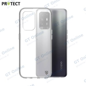 Coque Silicone PROTECT pour OPPO A94 5G Transparent