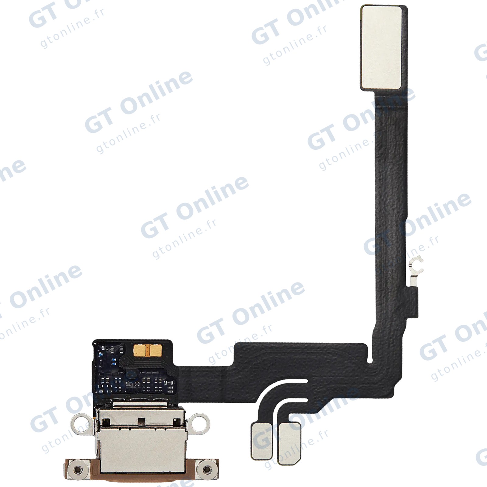 Dock de charge pour Apple iPhone 16 Pro (origine d'occasion, titane sable)