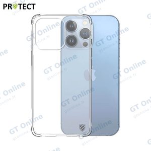 Pack de 10 Coques Silicone Renforcée PROTECT pour Apple iPhone 13 Pro Bulk Transparent