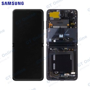 Écran Tactile Original Samsung Galaxy Z Flip F700 GH82-22215A GH82-22347A Noir