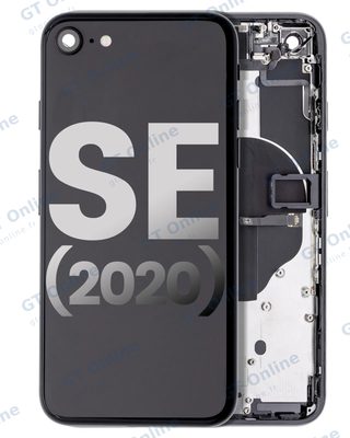 Châssis pour Apple iPhone SE (2020) (origine d'occasion — grade B, noir)
