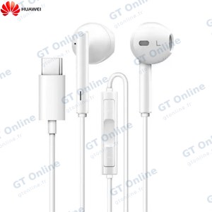 Écouteurs Filaires USB-C Huawei 22040296 CM33 Handsfree Bulk Blanc