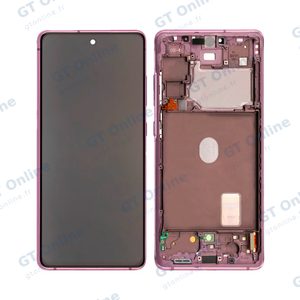 Écran Tactile Oled avec Châssis Samsung Galaxy S20 FE 5G G781/Galaxy S20 FE 4G G780 Cloud Lavender
