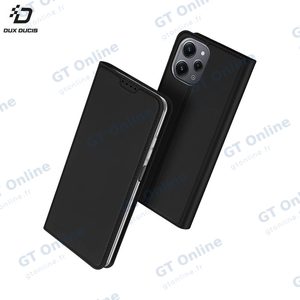 Housse de Protection Skin Pro Dux Ducis pour Xiaomi Redmi 12 4G/Redmi 12 5G/Poco M6 Pro 5G Noir