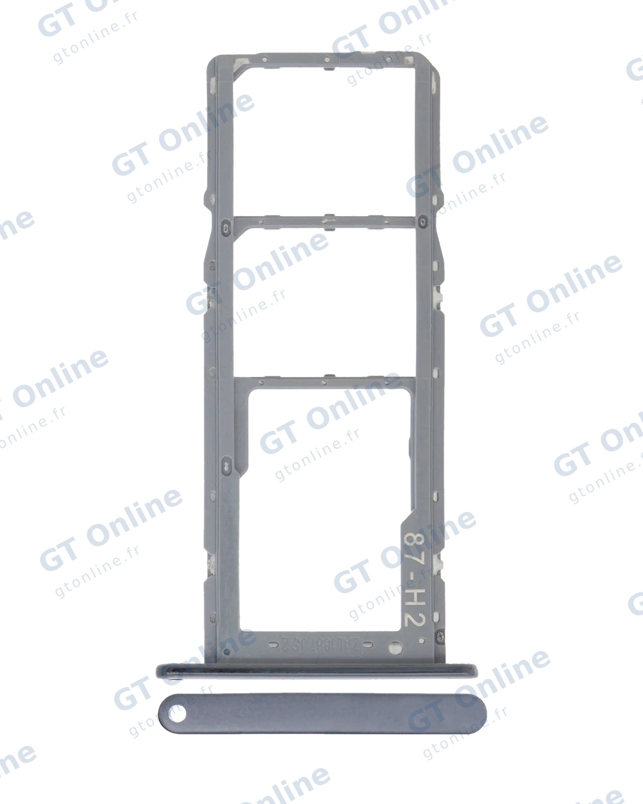 Tiroir SIM pour LG K42 (2020) / K52 (2020) (noir)