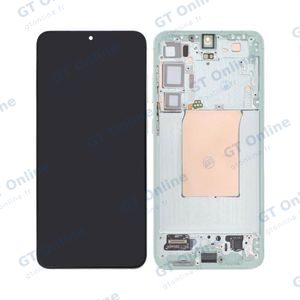 Écran Tactile Soft Oled avec Châssis Samsung Galaxy S25 Plus S936 Vert d'Eau
