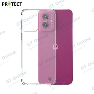 Coque Silicone Renforcée PROTECT pour Motorola Moto G55 5G Transparent
