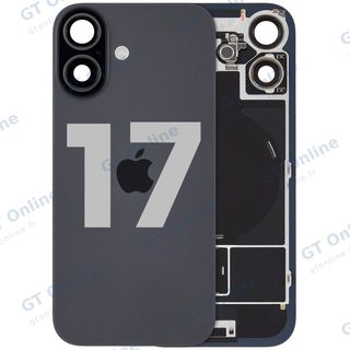 Vitre arrière pour Apple iPhone 17 (origine d'occasion — grade B, noir)