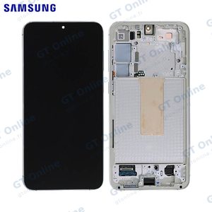 Écran Tactile Original Samsung Galaxy S23 Plus 5G S916 GH82-30476B GH82-30477B GH82-31123B Crème