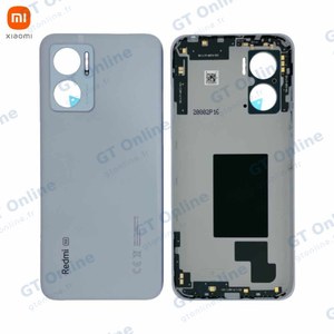 Cache Arrière Original Xiaomi Redmi 10 5G 55050001ZB9X Argent Chrome