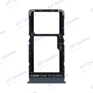Tiroir Sim Premium Xiaomi Redmi Note 11T 5G Noir Mat