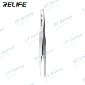 Pince Tweezer Relife ST-13 Flat Heat Antistatique Spéciale Composants Fragiles