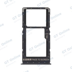 Tiroir Sim Premium Xiaomi POCO X5 5G/Redmi Note 12 5G Noir