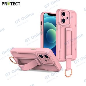 Coque de Protection QC-002 PROTECT pour Apple iPhone 12 (#15) Rose