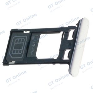 Tiroir Sim Premium Sony Xperia XZ F8332 Argent