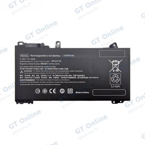 Batterie Ordinateur Portable Premium RE03XL pour HP ProBook 430 G7 440 G6 G7 445 G6 450 455 ZHAN 66 14 G2 G3 15