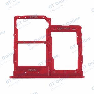 Tiroir Sim Premium Samsung Galaxy A31 A315 Rouge