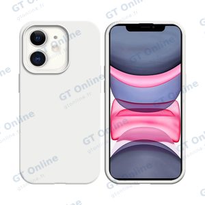 Coque Silicone Compatible pour Apple iPhone 11 (#09) Blanc