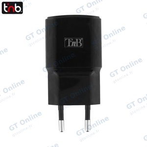 Chargeur Secteur USB T'nb CHUSB24BK 12W Noir