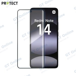 Verre Trempé Intégral PROTECT pour Xiaomi Redmi Note 14 4G Noir