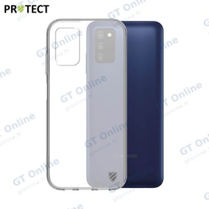 Coque Silicone PROTECT pour Samsung Galaxy A03s A037 Transparent