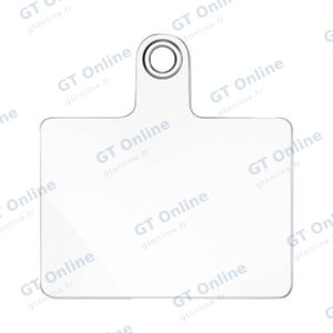 Pack de 10 Languettes d'Attache Smartphone Transparent