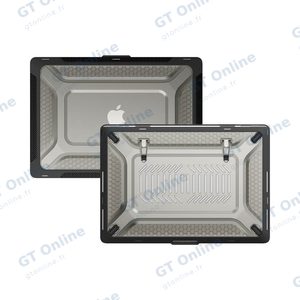 Coque de Protection Renforcée avec Support Apple MacBook Pro Retina 14" M1 Pro/M1 Max (2021) A2442 — Noir