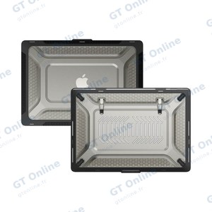 Coque de Protection Renforcée avec Support Apple MacBook Pro Retina 14" M1 Pro/M1 Max (2021) A2442 — Noir
