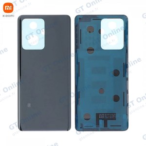 Cache Arrière Original Xiaomi Redmi Note 12 Pro+ 5G 1610111000836B Noir Minuit