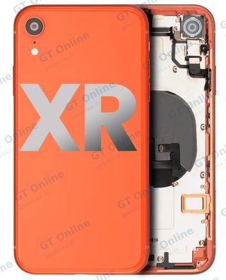 Châssis pour Apple iPhone XR (origine d'occasion — grade B, Coral)