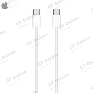 Câble Data USB-C vers USB-C Apple A1739 Original (2m) Blanc