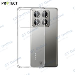 Coque Silicone Renforcée PROTECT pour Xiaomi 14T Pro Transparent