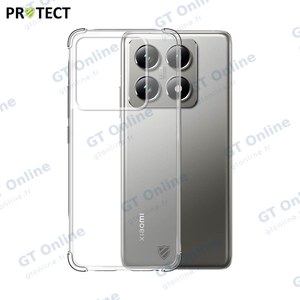 Coque Silicone Renforcée PROTECT pour Xiaomi 14T Pro Transparent