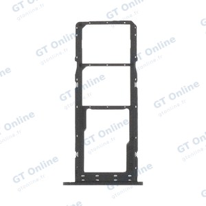 Tiroir Sim Premium Samsung Galaxy A02s A025G Noir
