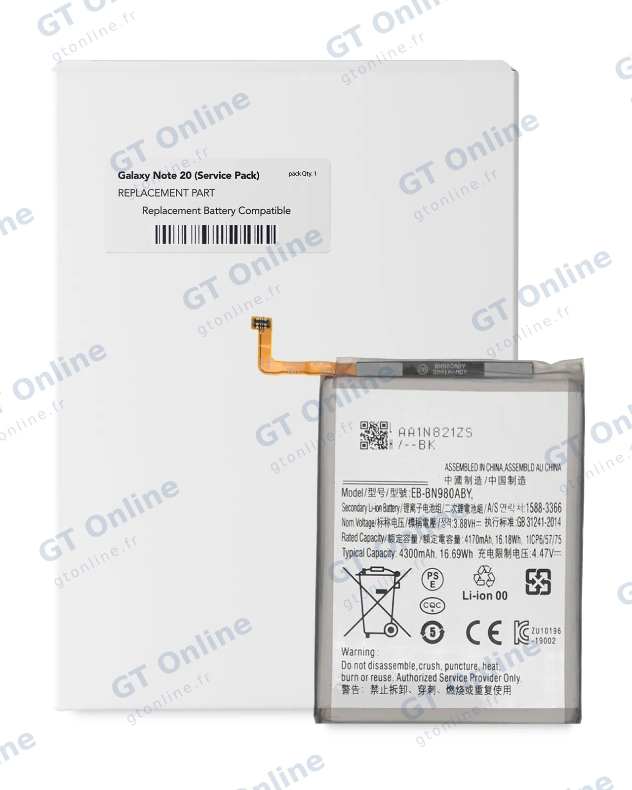 Batterie pour Samsung Galaxy Note 20 (pack service origine)
