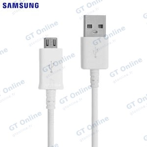 Câble Data USB vers Micro USB Samsung GH39-01578A ECB-DU4AWE 1m Bulk Blanc