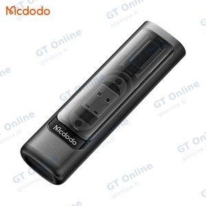Kit d'Accessoires Mcdodo WF-1720 (Connecteur Type-C + USB + Lightning + MicroUSB) Noir