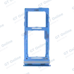 Tiroir Sim Premium Samsung Galaxy M52 5G M526 Bleu