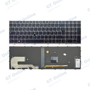 Clavier PC Portable HP EliteBook 850 G5 / 850 G6 / 755 G5 AZERTY