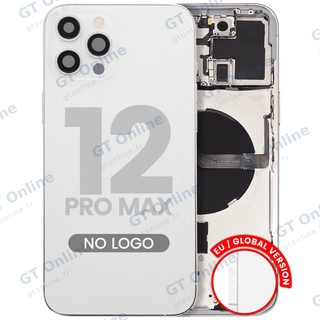 Châssis pour Apple iPhone 12 Pro Max (version EU, compatible premium, argent)