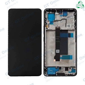 Écran Tactile Original Pulled avec Châssis (PIEC) Xiaomi Redmi Note 13 Pro 5G Noir